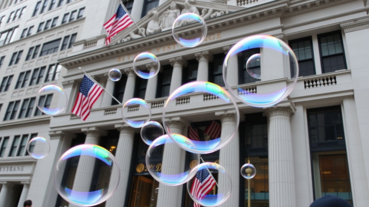 An advantage of a stock bubble
